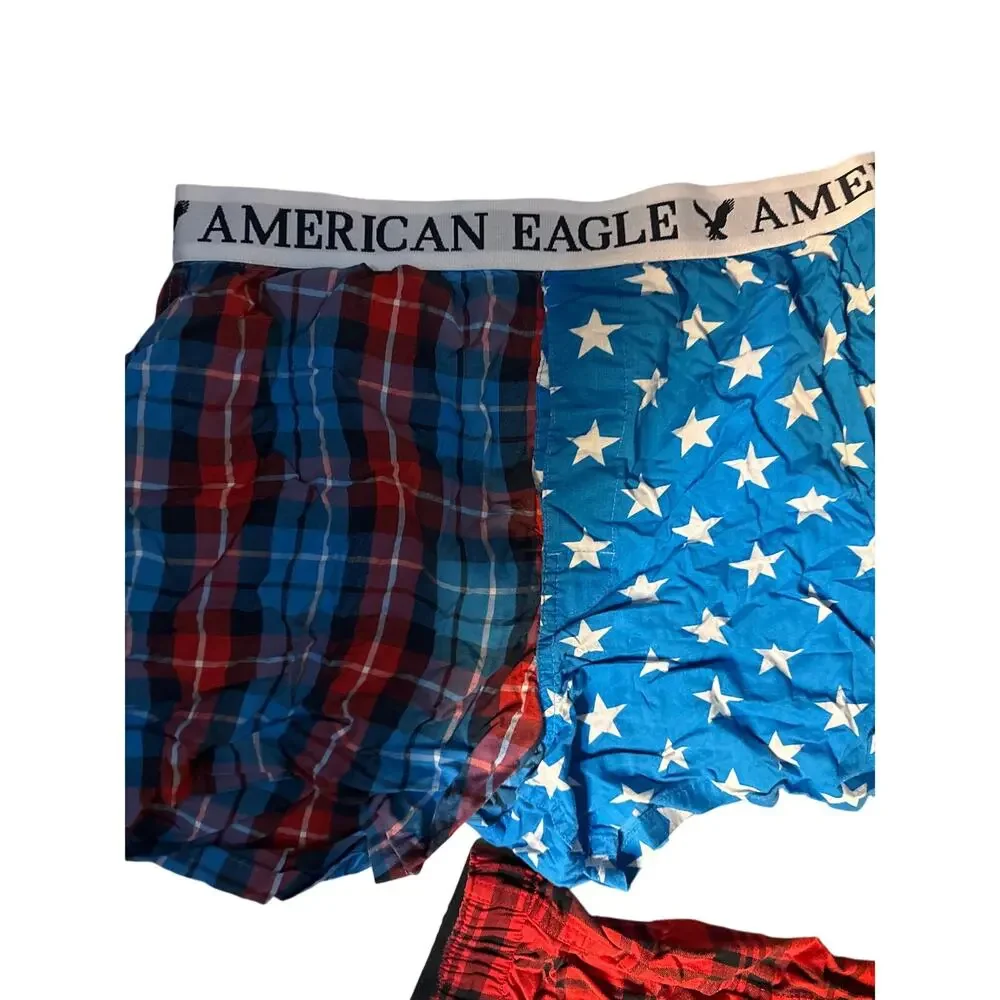AMERICAN EAGLE boxers- bundle , size Medium